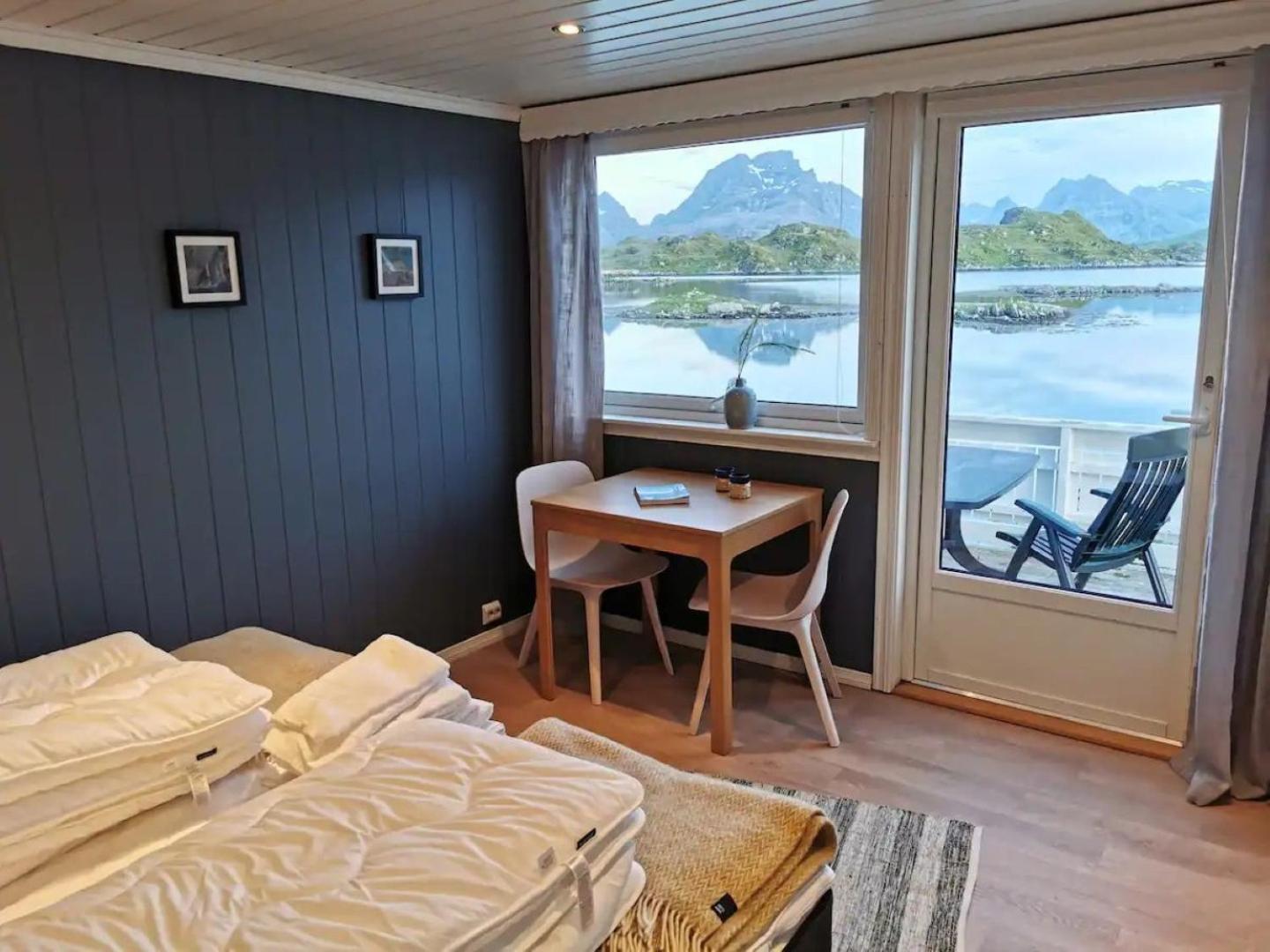 Panoramic Seaview Cabin For Two Persons By The Sea Hovdan Kültér fotó